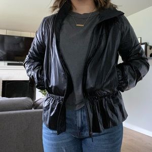 Lululemon x Barry’s Stronger as one matte jacket